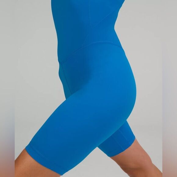 Lululemon blue Align Bodysuit 8” - Picture 3 of 8